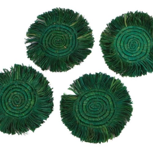 Emerald Green Drink Coasters for Housewarming 2021