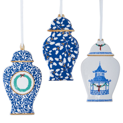 ginger jar ornament set