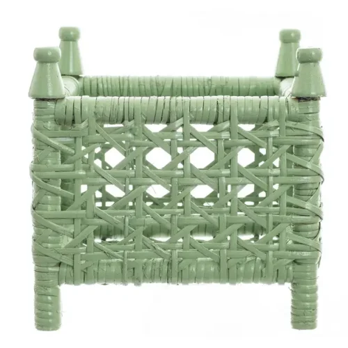 green cane bamboo planter
