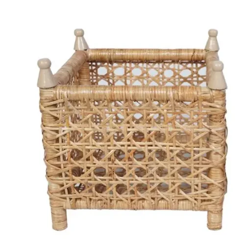 natural rattan planter