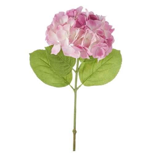 pink faux hydrangea